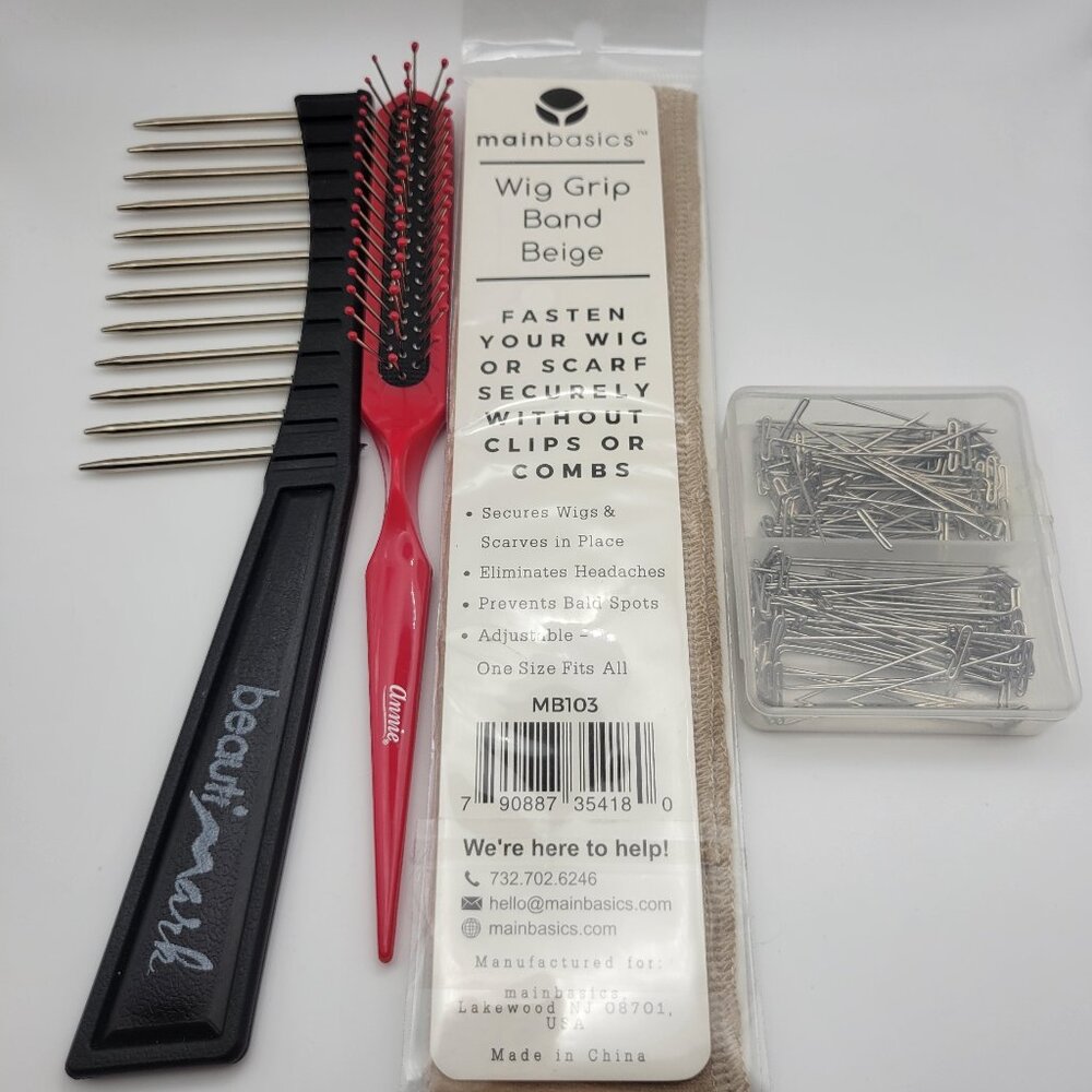 Wig Accessories, NIB